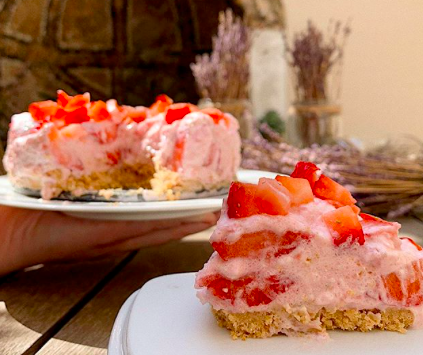 Cheesecake de fresas