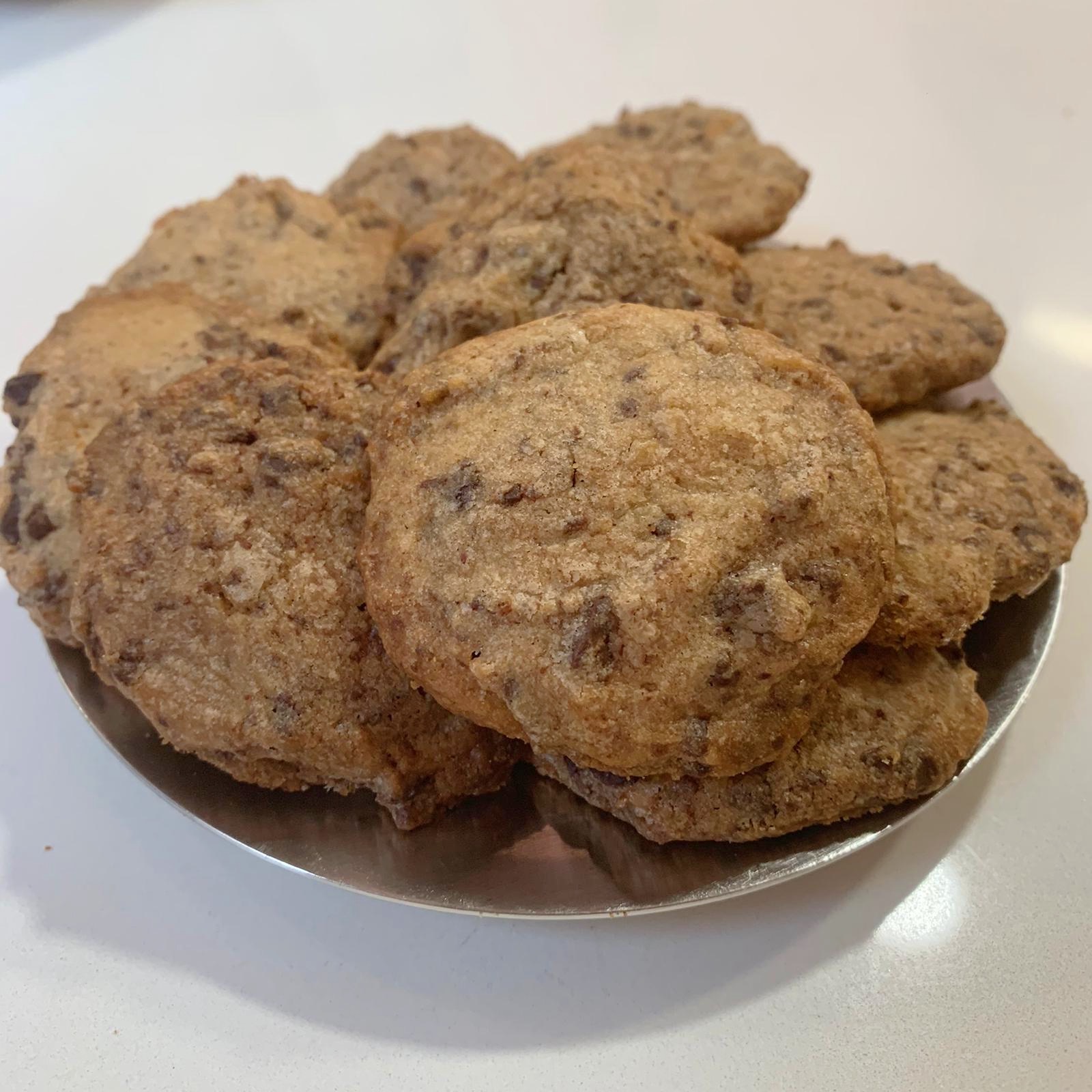 Cookies con pepitas de chocolate